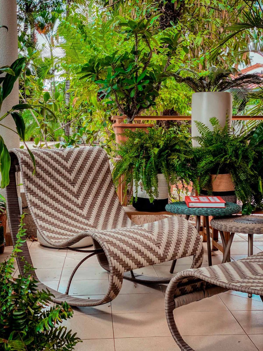 Reposera Y Puff 1023